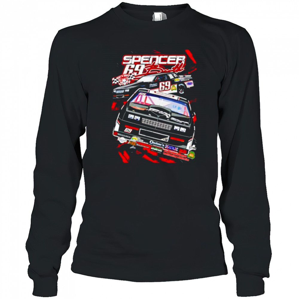Spencer 69 Car graphic shirt Long Sleeved