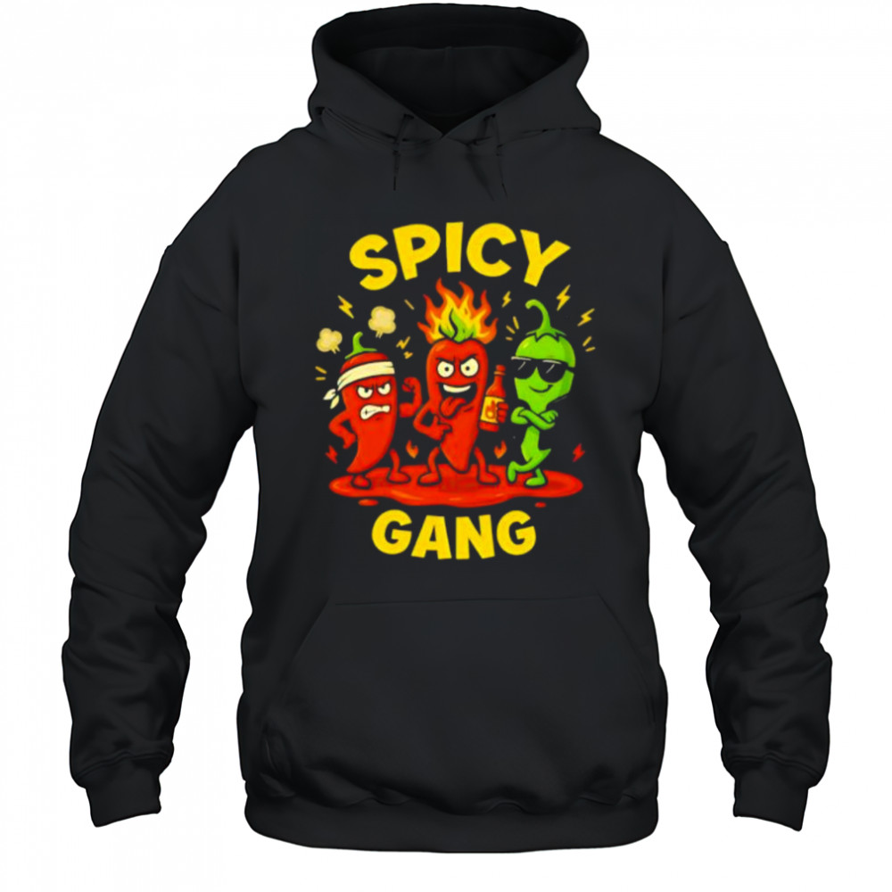 Spicy Gang Squad chili shirt Hoodie