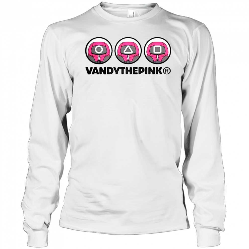 Squid Game Supervisor Square Round Triangle T-Shirt Long Sleeved