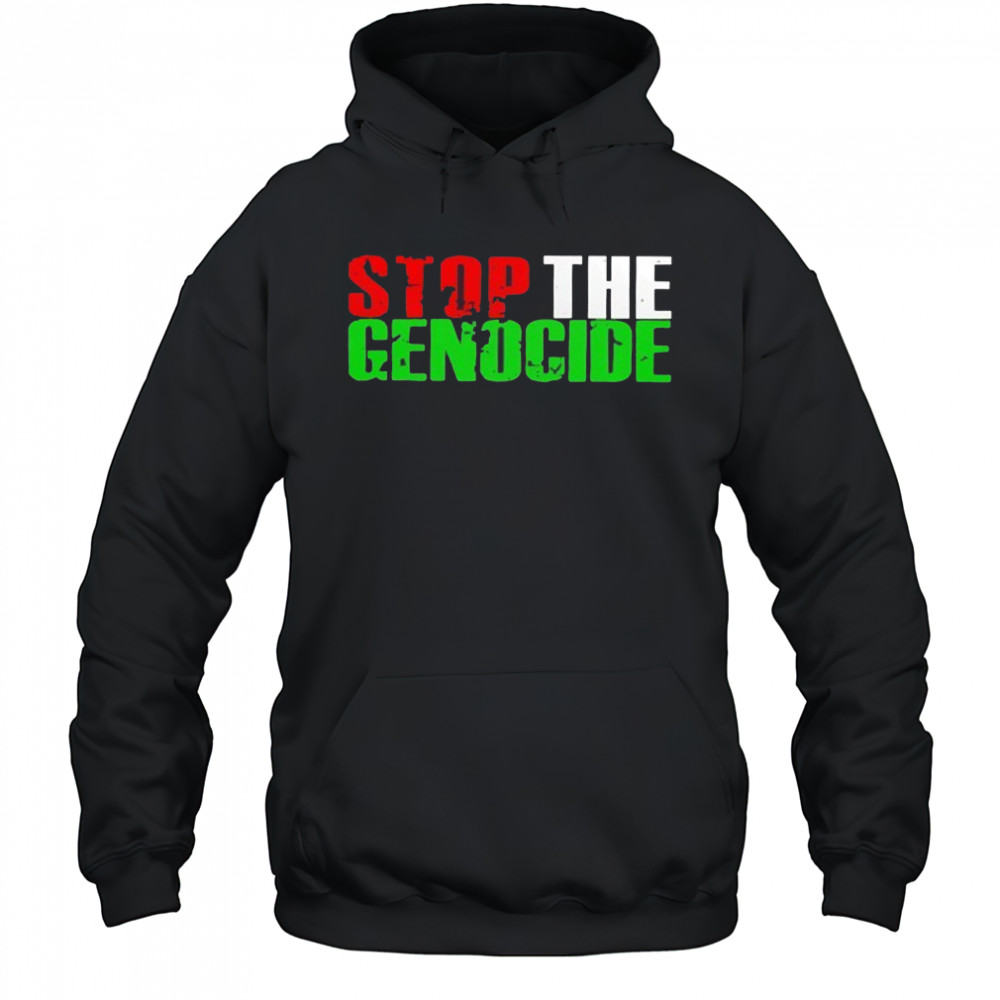 Stop the genocide shirt Hoodie