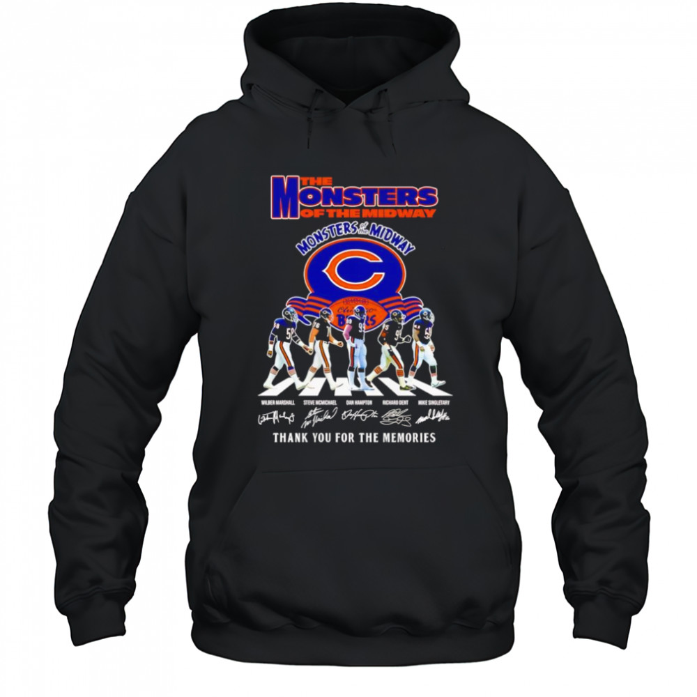 The Monster of the Midway Abbey Road thank you for the memories shirt Hoodie