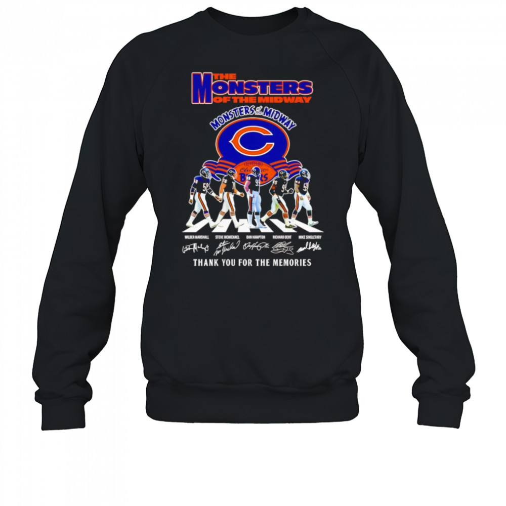 The Monster of the Midway Abbey Road thank you for the memories shirt Sweatshirt