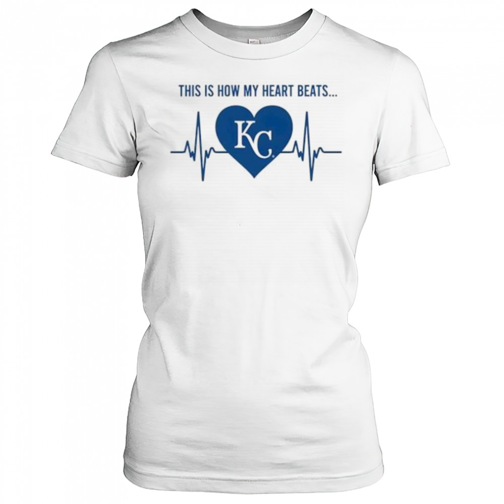 This is How My Heart Beats Kansas City Royals shirt Women's T-shirt