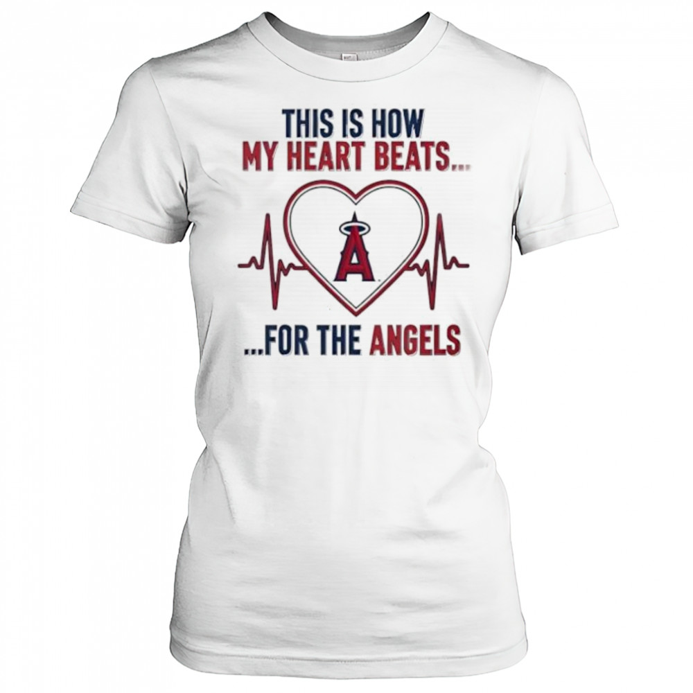This is How My Heart Beats Los Angeles Angels shirt Women's T-shirt