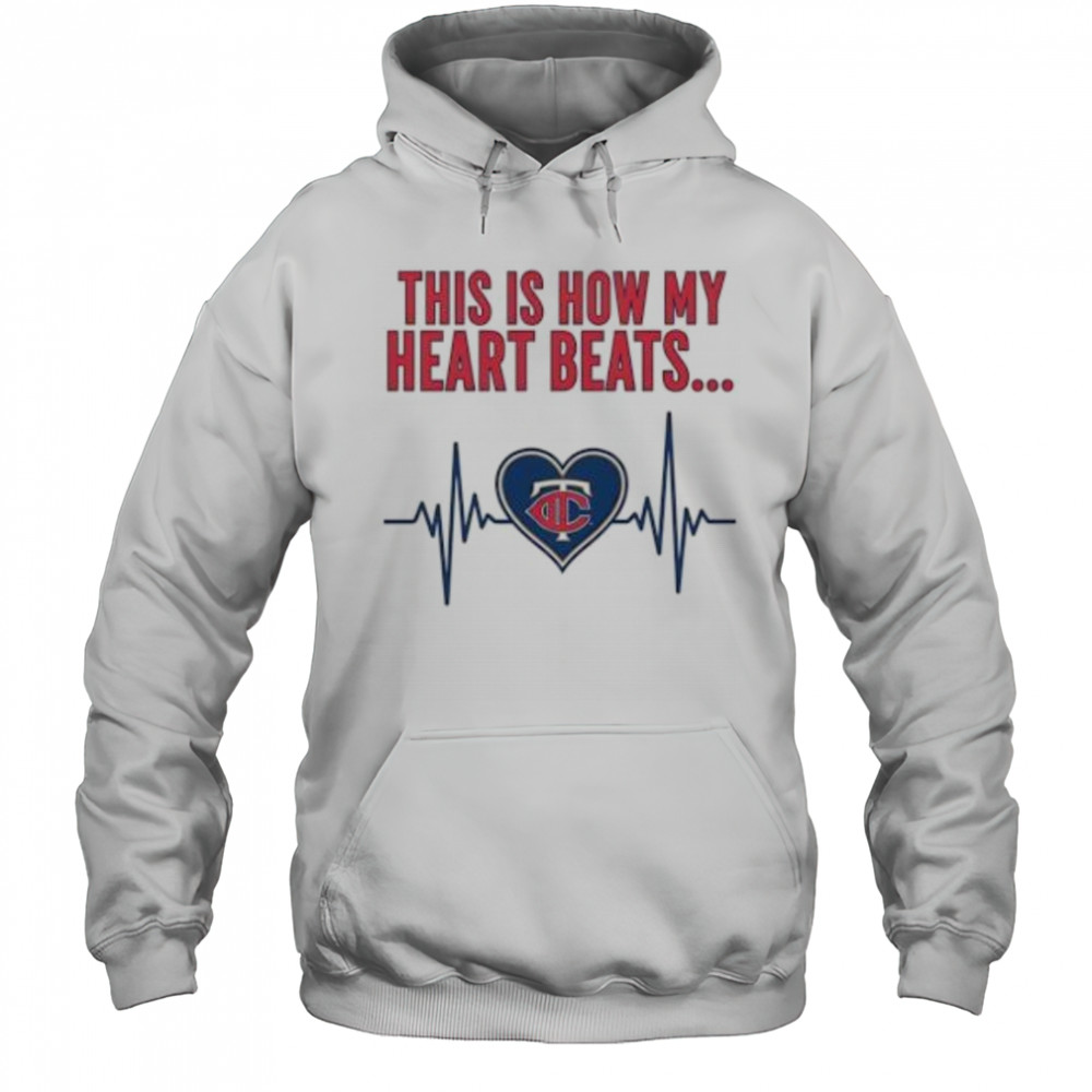 This is How My Heart Beats Minnesota Twins shirt Hoodie