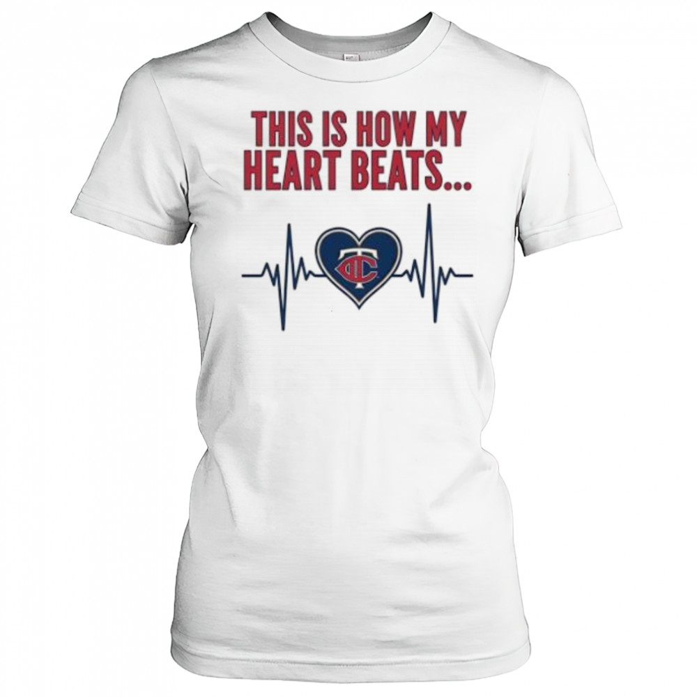 This is How My Heart Beats Minnesota Twins shirt Women's T-shirt