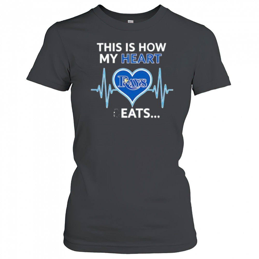 This is How My Heart Beats Tampa Bay Rays shirt Women's T-shirt