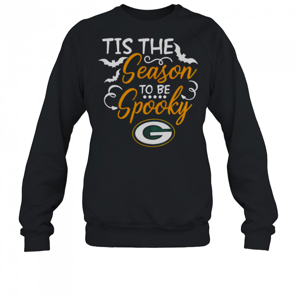 Tis The Season To Be Spooky Green Bay Packers T-Shirt Sweatshirt