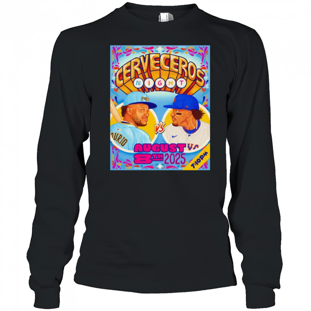 Cerveceros Night August 8th 2025 shirt Long Sleeved