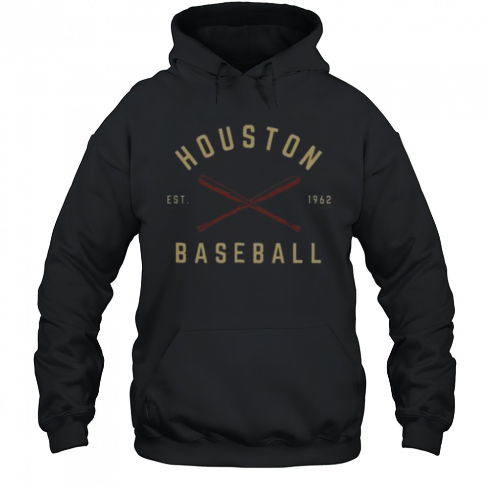 Houston Baseball est 1962 Shirt Hoodie