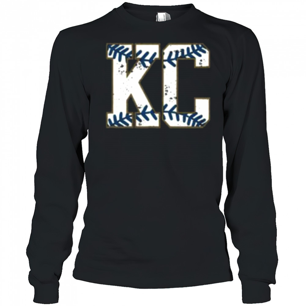 KC Royals Baseball T Shirt Long Sleeved