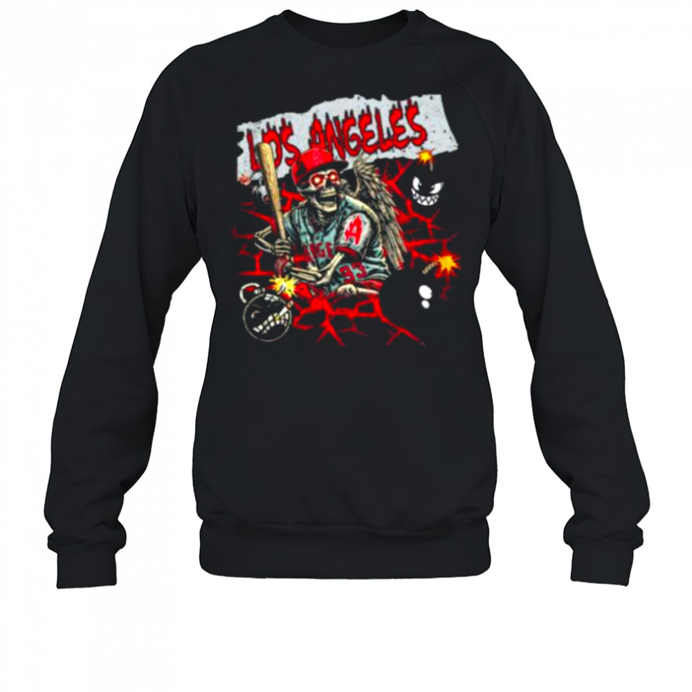 Los Angeles skeleton T shirt Sweatshirt