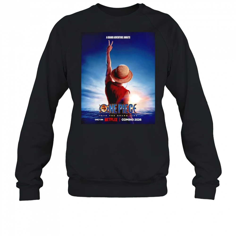 One Piece into the Grand Line poster shirt Sweatshirt