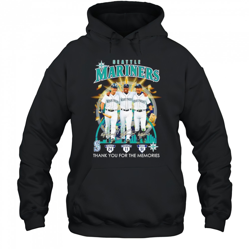 Seattle Mariners thank you for the memories shirt Hoodie