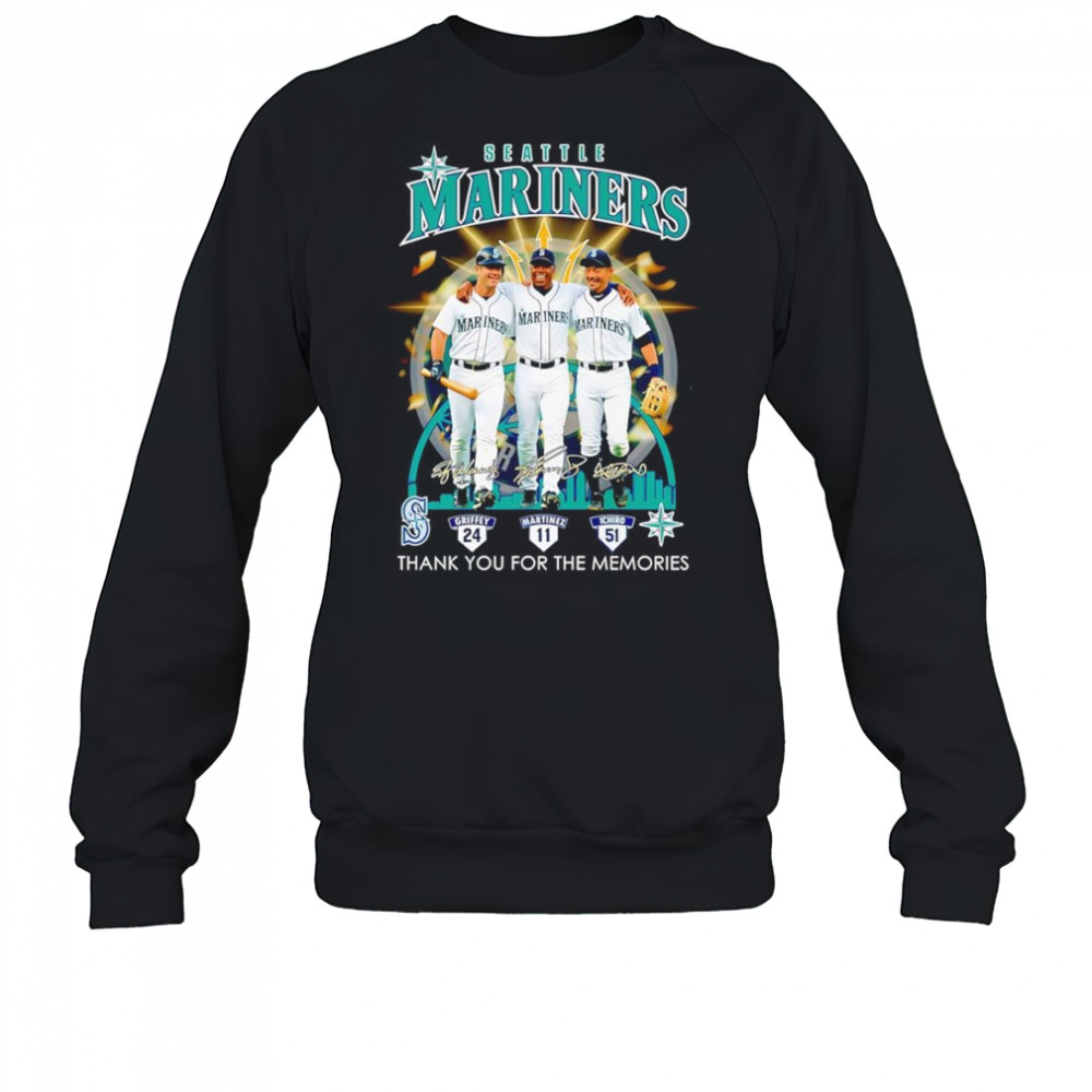 Seattle Mariners thank you for the memories shirt Sweatshirt