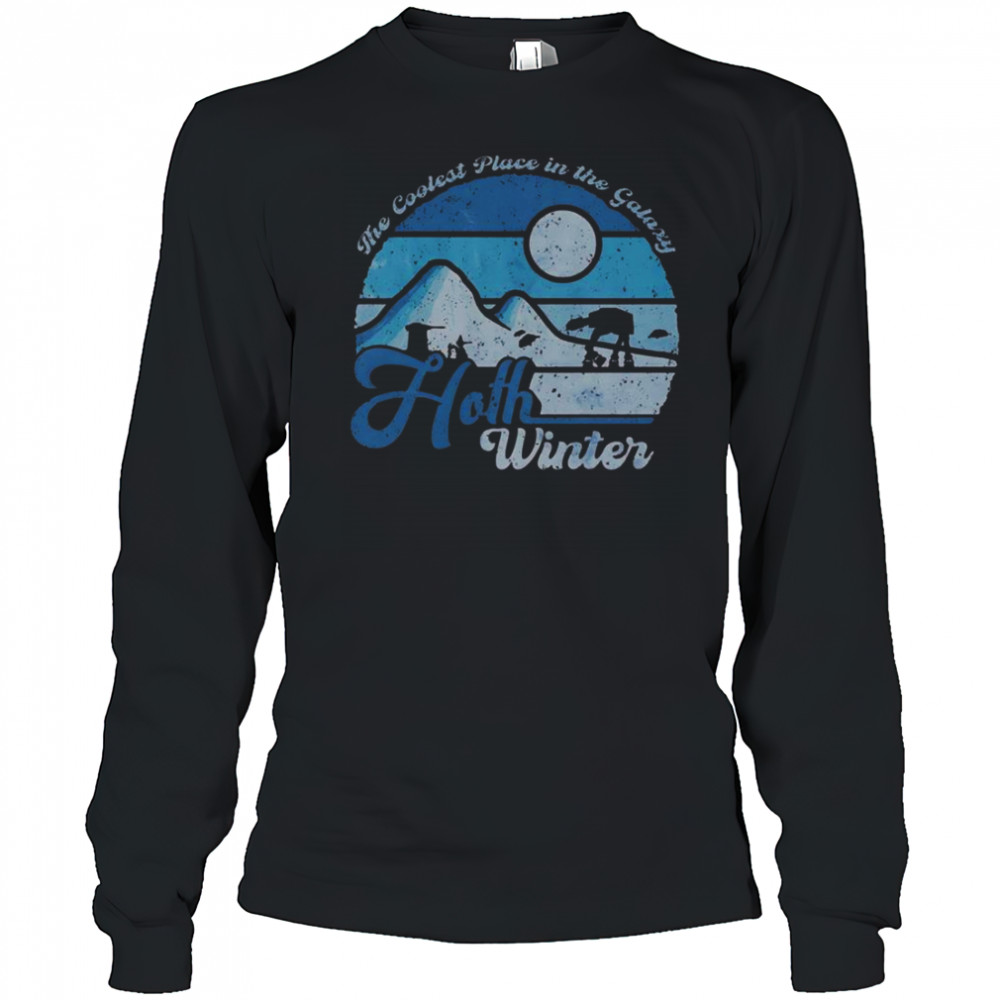 The Coolest Place In The Galaxy Hoth Winter T-Shirt Long Sleeved