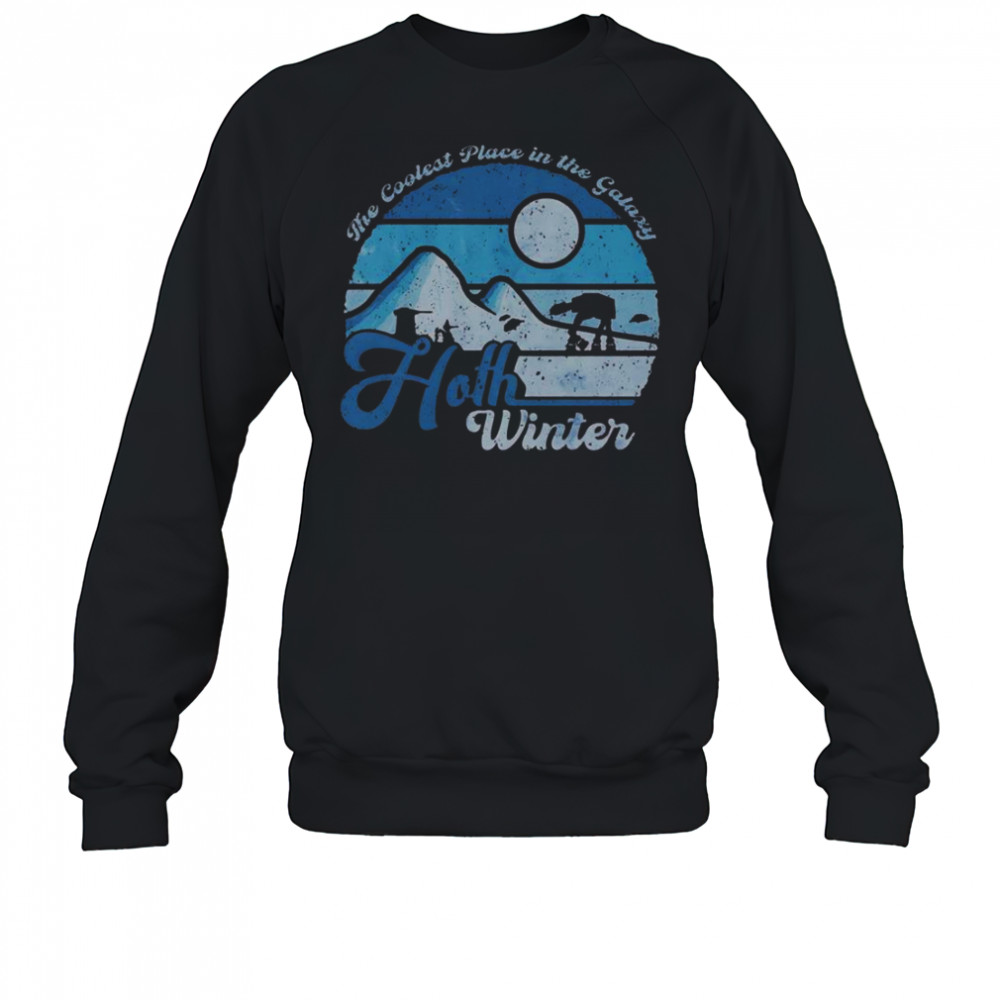 The Coolest Place In The Galaxy Hoth Winter T-Shirt Sweatshirt