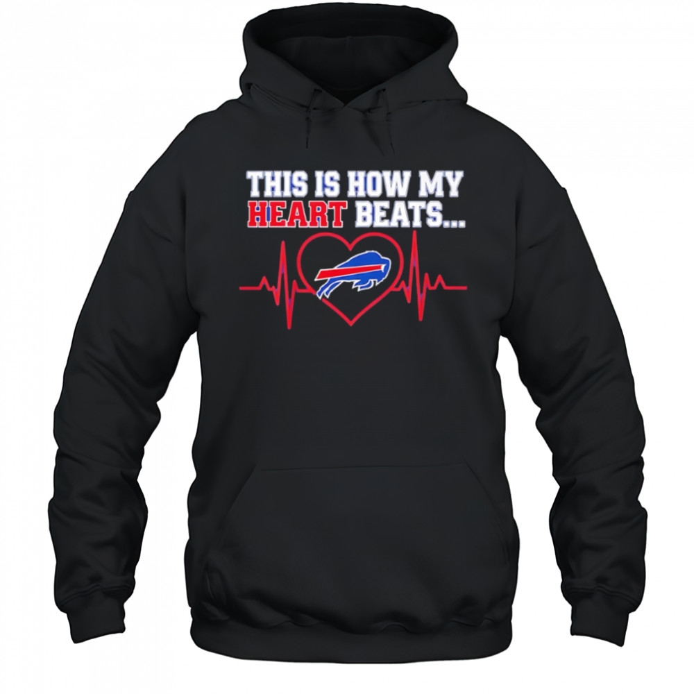 This is How My Heart Beats Buffalo Bills shirt Hoodie
