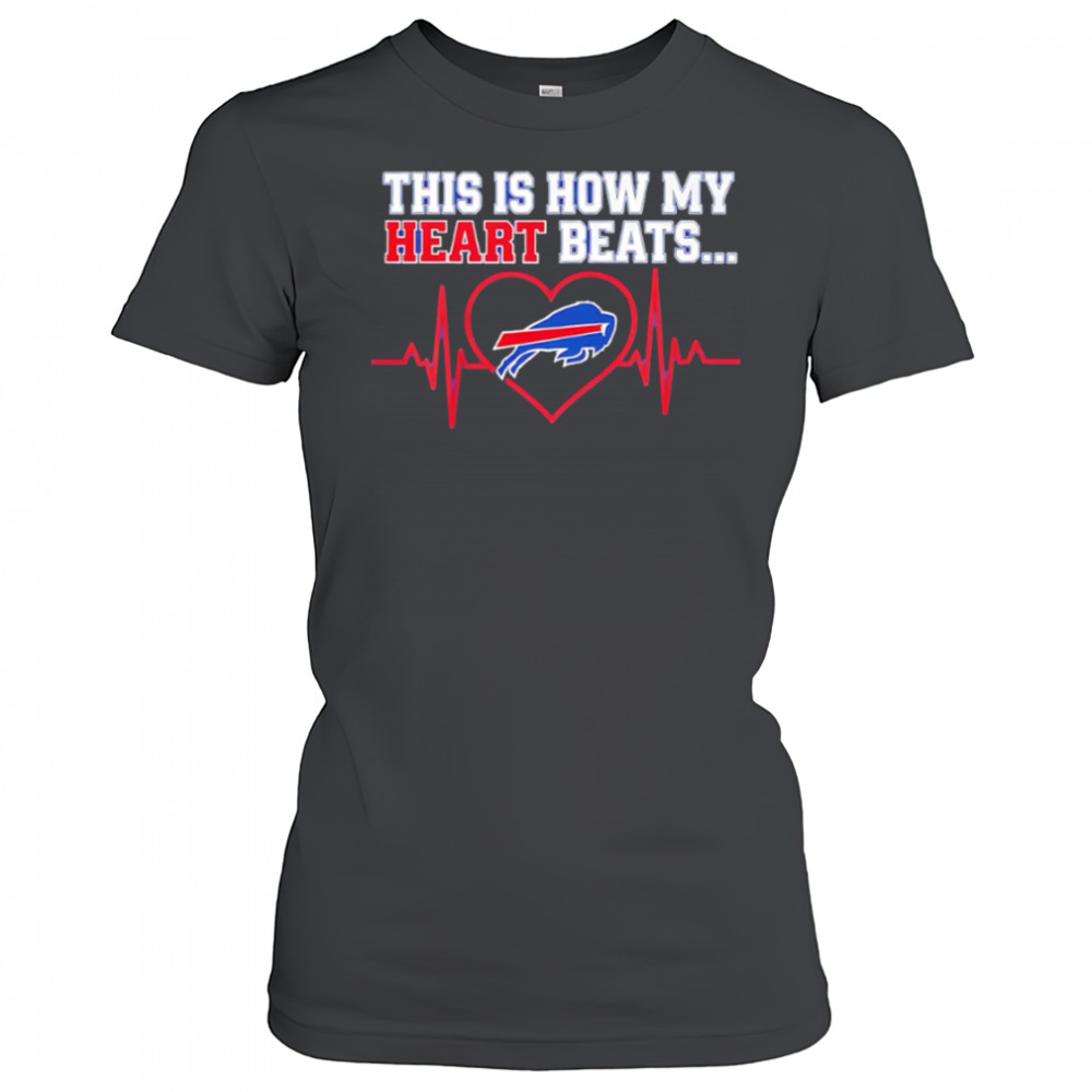 This is How My Heart Beats Buffalo Bills shirt Women's T-shirt