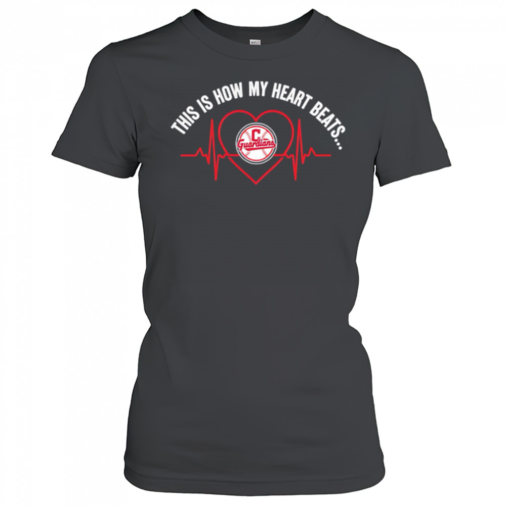 This is How My Heart Beats Cleveland Guardians shirt Women's T-shirt