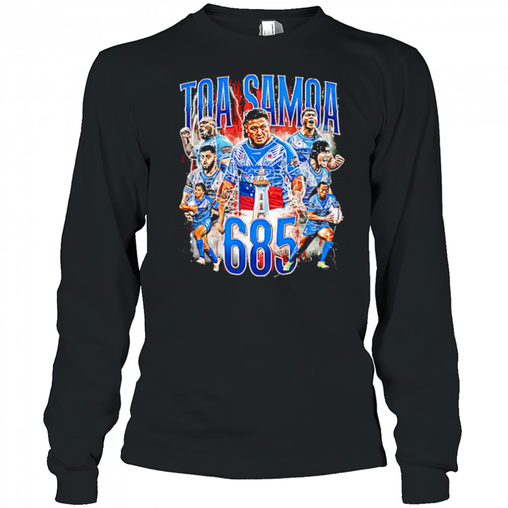 Toa Samoa 23 graphic shirt Long Sleeved