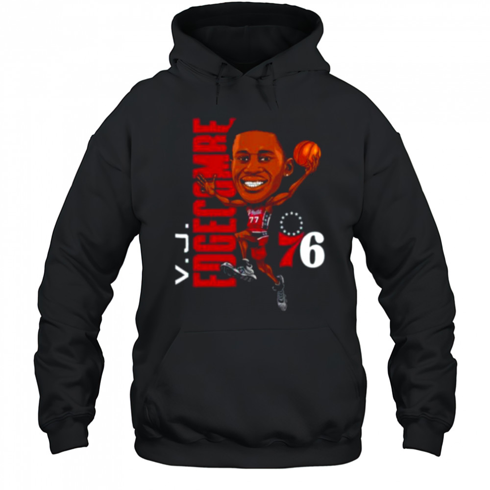 VJ Edgecombe Philadelphia 76ers Caricature T Shirt Hoodie