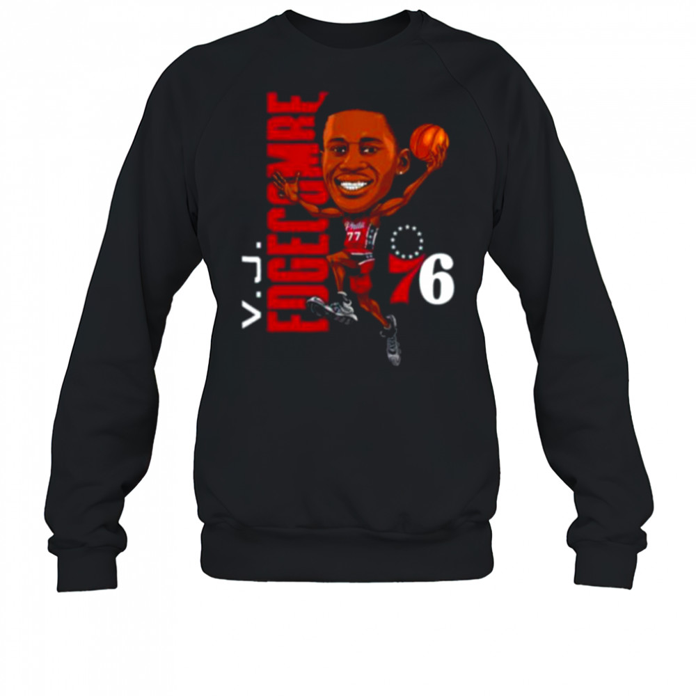 VJ Edgecombe Philadelphia 76ers Caricature T Shirt Sweatshirt