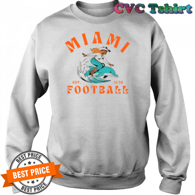 Miami Football Est. 1960 Dolphin Gameday Shirt Sweatshirt