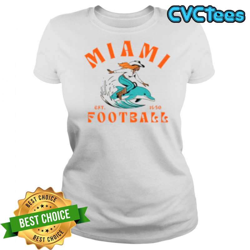 Miami Football Est. 1960 Dolphin Gameday Shirt Women's T-shirt