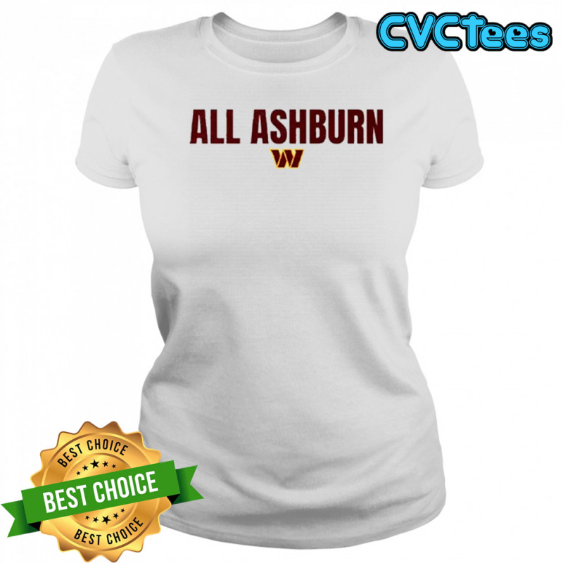 All Ashburn Washington Commanders T-Shirt Women's T-shirt