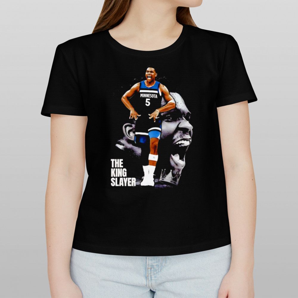 Anthony Edwards the King slayer shirt Women's T-shirt