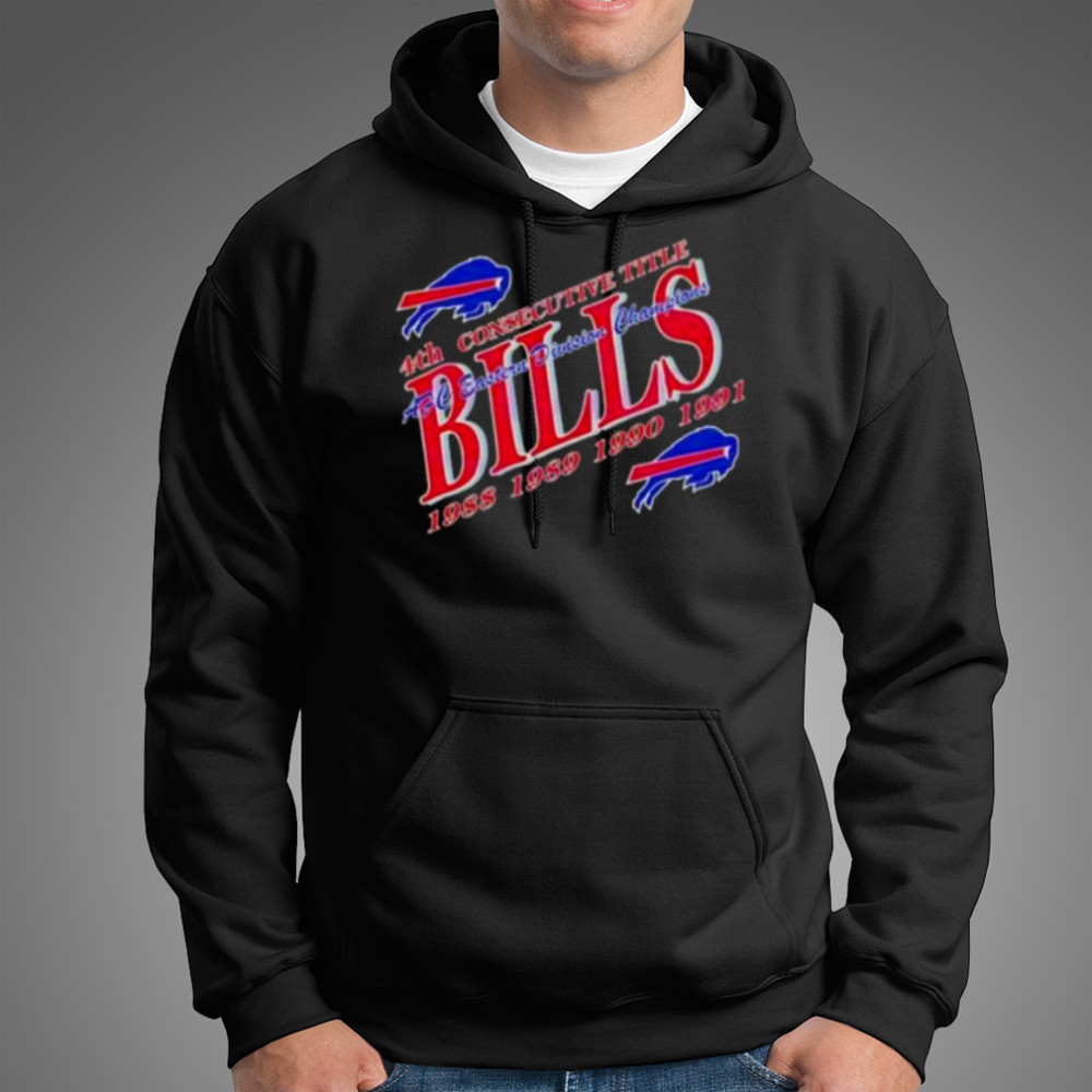 Buffalo Bills 4th Consecutive Title NFL Eastern Division Champions Shirt Hoodie