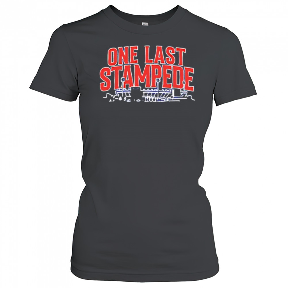 Buffalo Bills One Last Stampede shirt Women's T-shirt