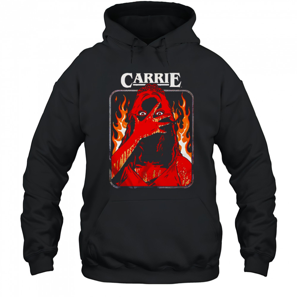 Carrie Horror Classic Movie Graphic Design shirt Hoodie