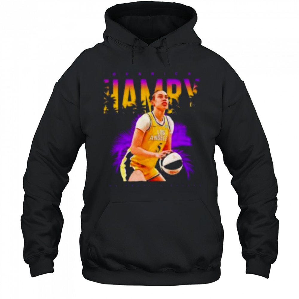 Dearica Hamby post moves Los Angeles Sparks shirt Hoodie