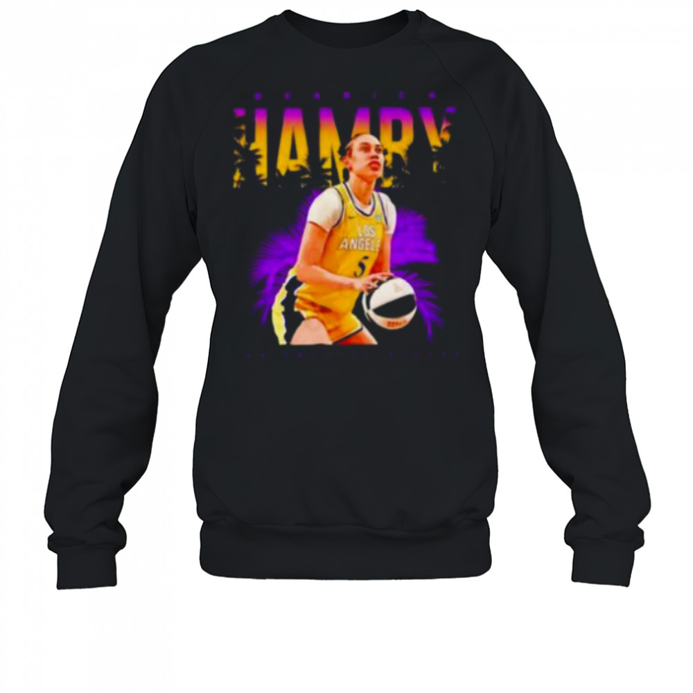 Dearica Hamby post moves Los Angeles Sparks shirt Sweatshirt