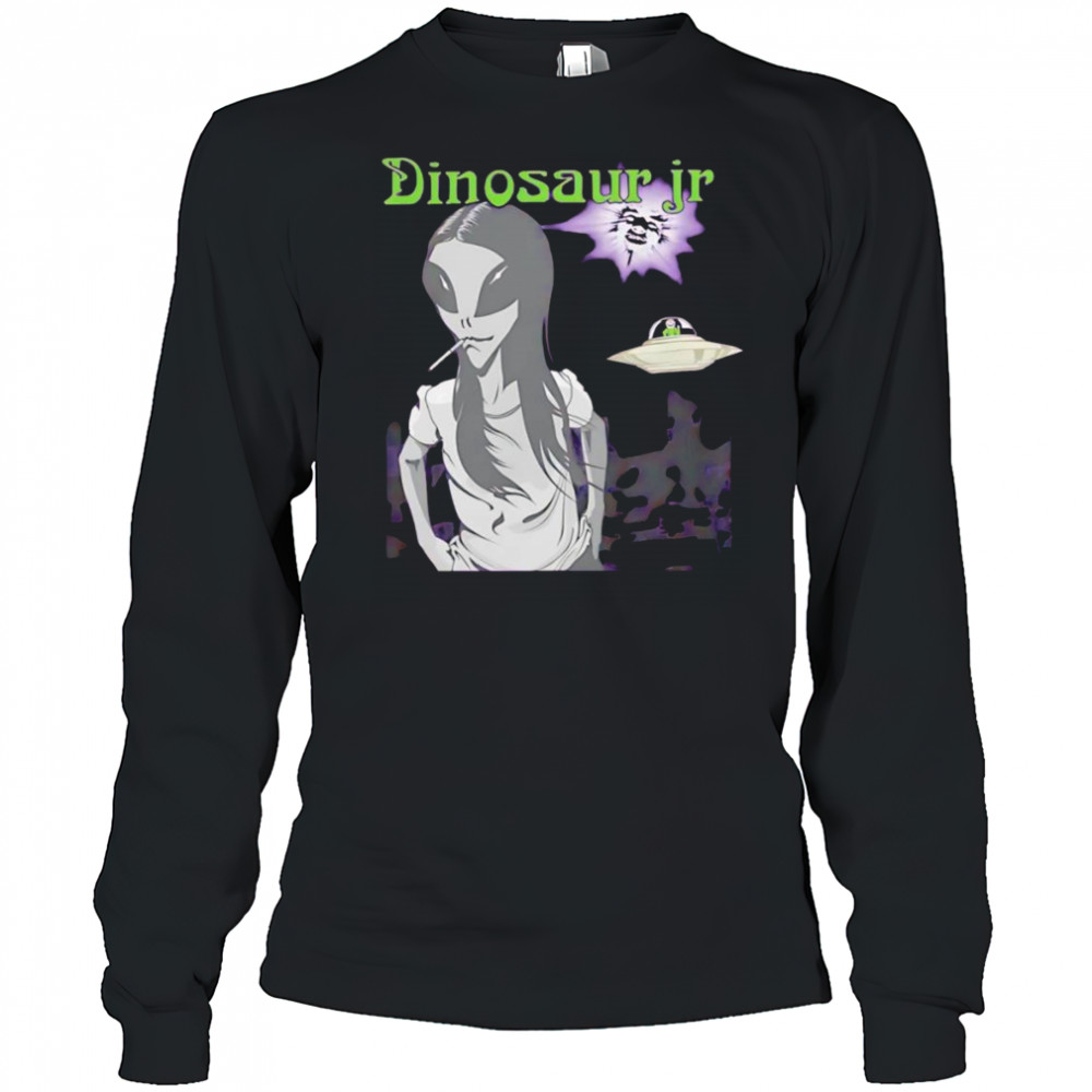 Dinosaur Jr alien shirt Long Sleeved