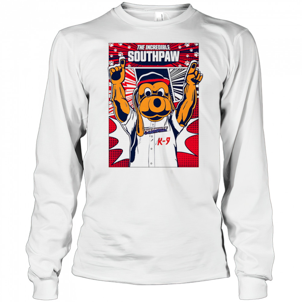 Jacksonville Jumbo Shrimp Southpaw Comic shirt Long Sleeved