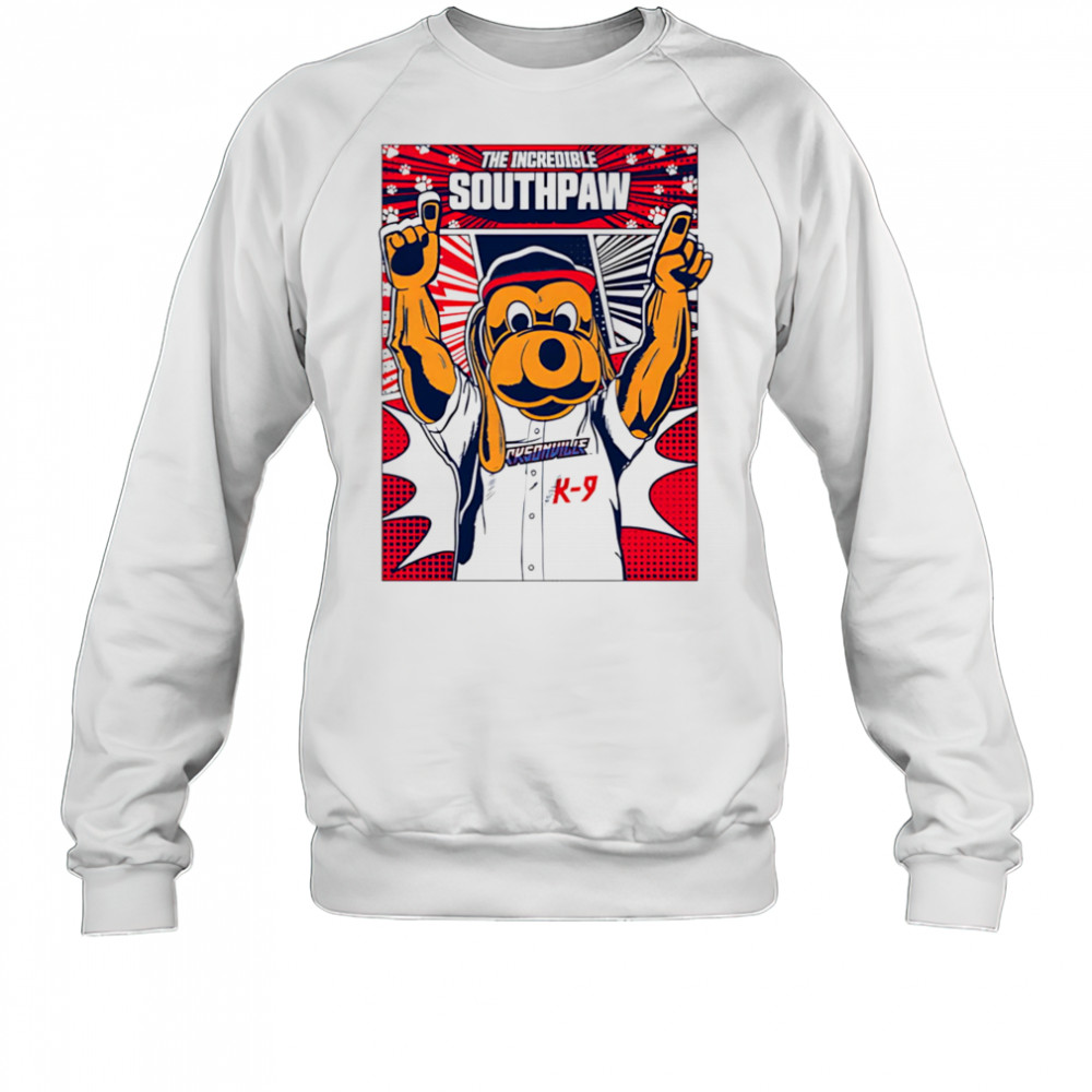 Jacksonville Jumbo Shrimp Southpaw Comic shirt Sweatshirt
