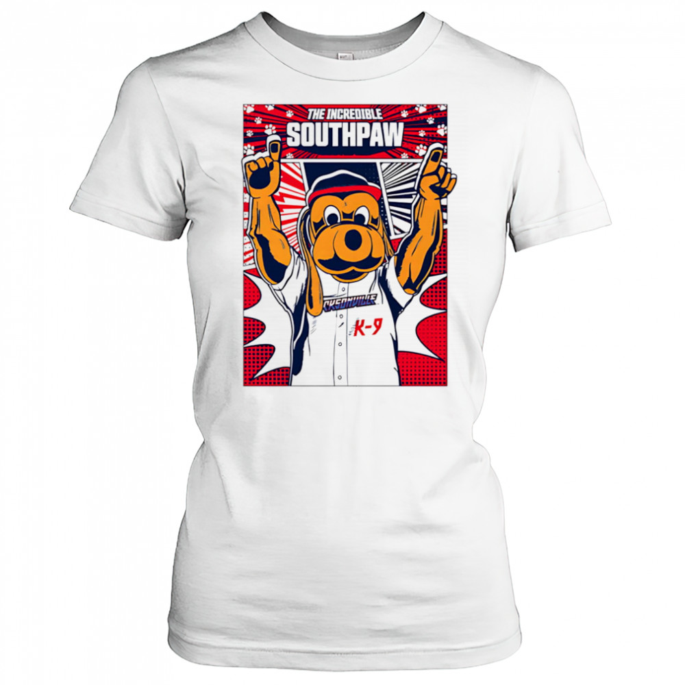 Jacksonville Jumbo Shrimp Southpaw Comic shirt Women's T-shirt