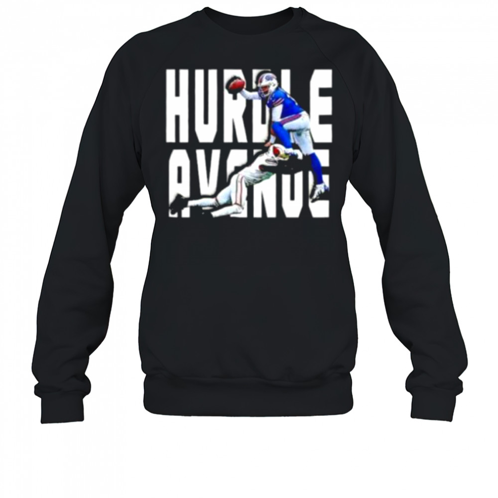 Josh Allen hurdle avenue Buffalo Bills shirt Sweatshirt