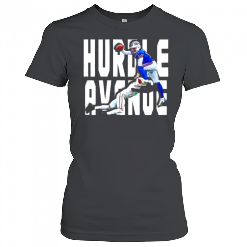 Josh Allen hurdle avenue Buffalo Bills shirt Women's T-shirt