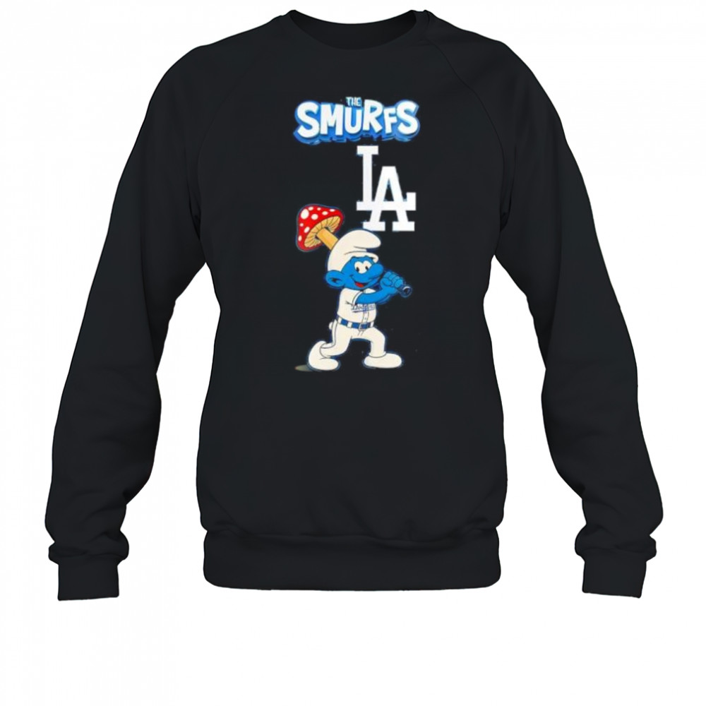 Los Angeles Dodgers The Smurfs 2025 shirt Sweatshirt