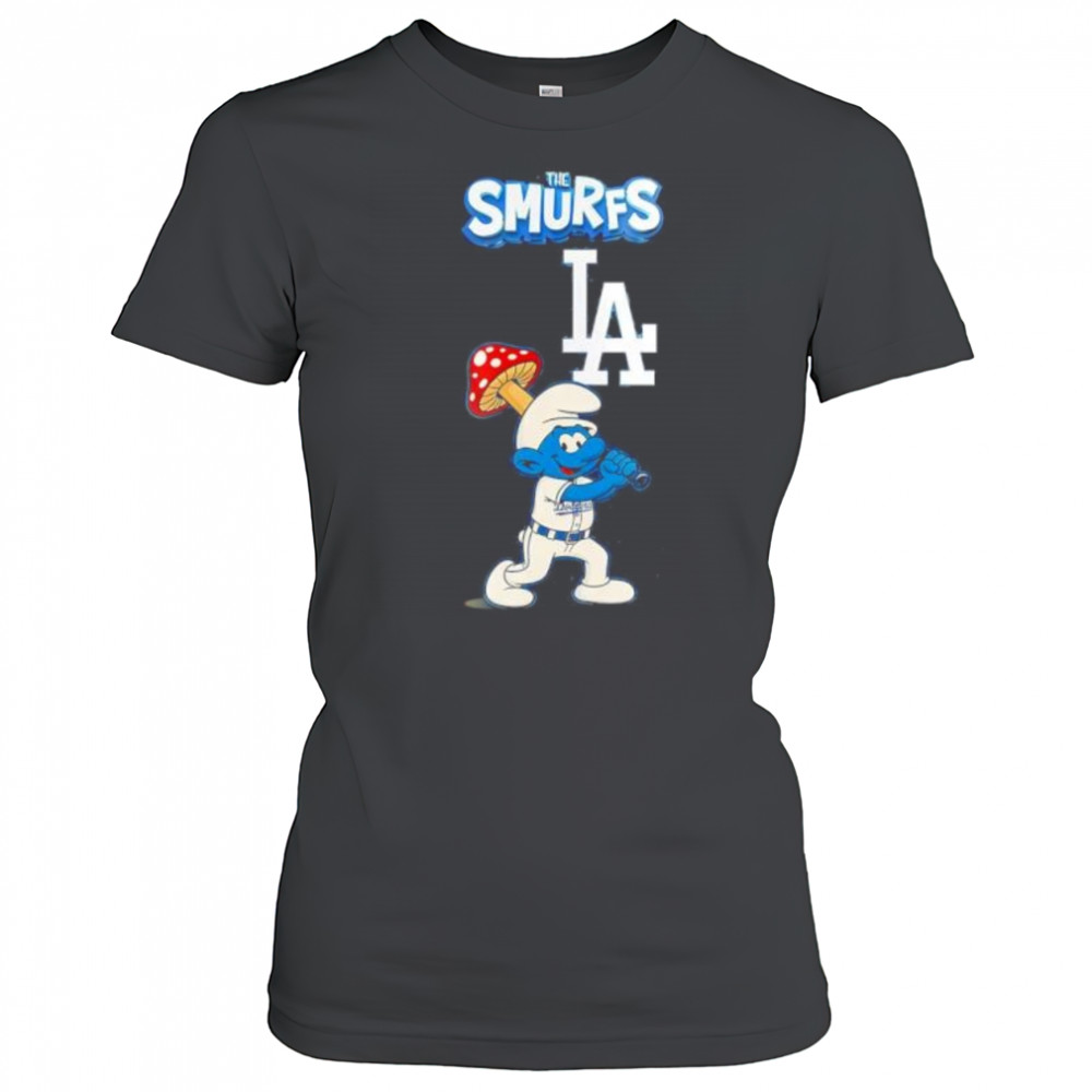 Los Angeles Dodgers The Smurfs 2025 shirt Women's T-shirt