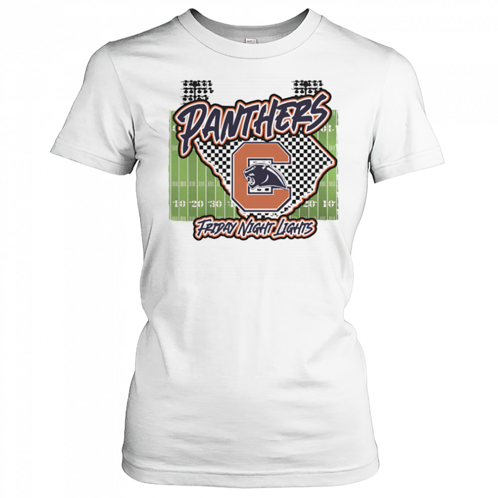 Panthers Friday night lights shirt Women's T-shirt