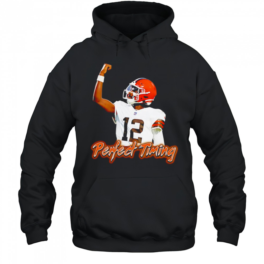 Perfect timing Shedeur Sanders graphic shirt Hoodie