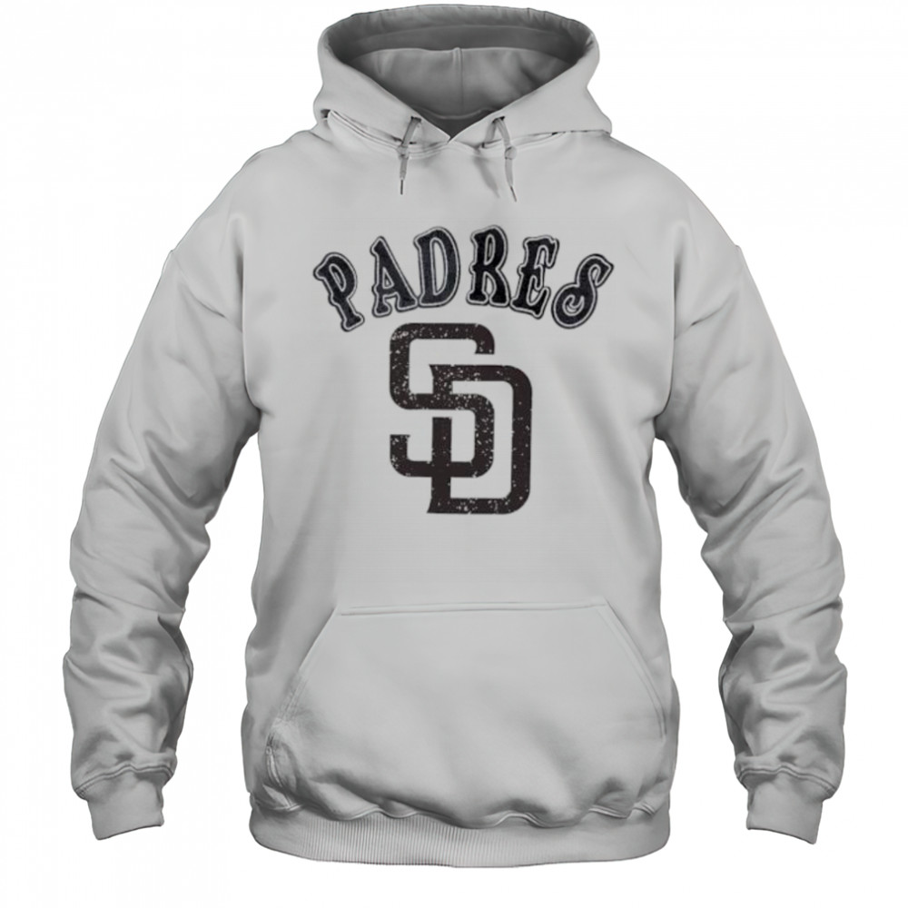 San Diego Padres Rebel Athletics Stacked Logo shirt Hoodie