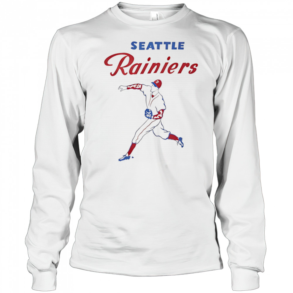Seattle Rainiers baseball shirt Long Sleeved