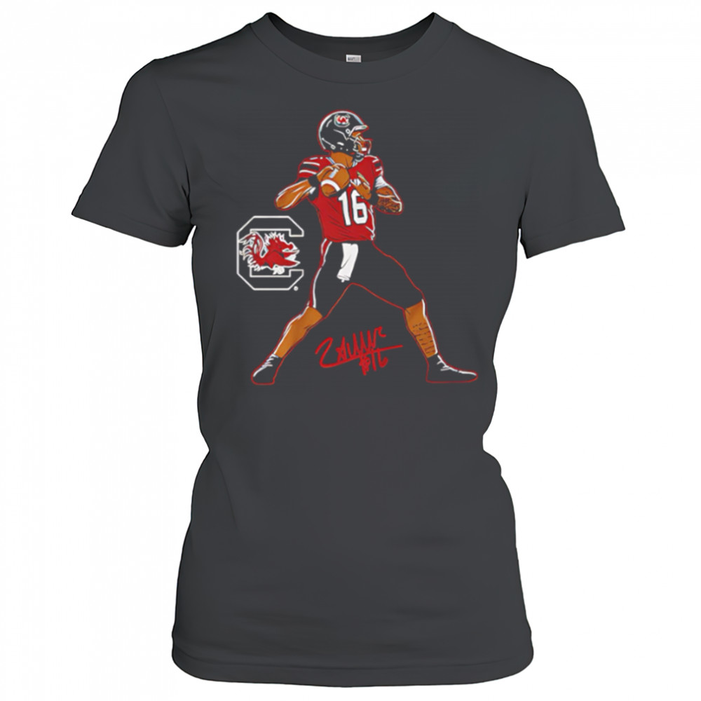 South Carolina Football LaNorris Sellers Superstar Pose signature shirt Women's T-shirt