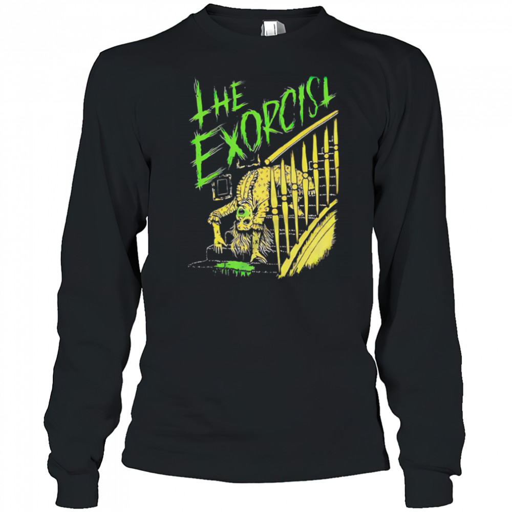 The Exorcist Halloween Horror Classic Movie Graphic retro shirt Long Sleeved